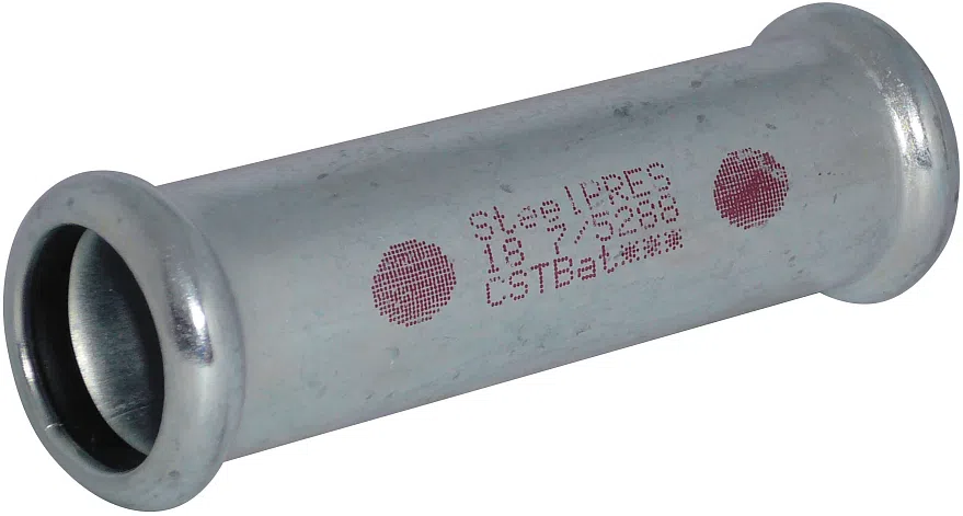Муфта удлинённая стальная, оцинкованная снаружи SteelPres - изображение товара 