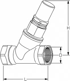 Перепускной предохранительный клапан BPV проходной IMI TA - изображение товара 0