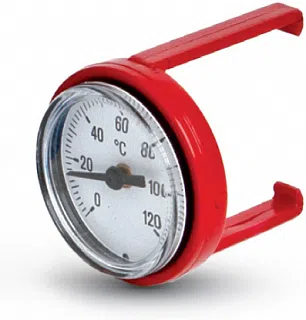 Термометр для коллектора красный - изображение товара 0