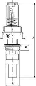 Расходомер коллекторов - измеритель потока 1/2" - изображение товара 1
