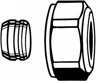 Компрессионный фитинг с наружной резьбой для медных и стальных тонкостенных труб IMI Heimeier - изображение товара 0