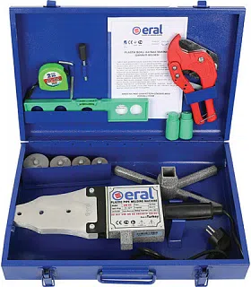 Сварочный аппарат для полипропиленовых труб ER-04, в комплекте (насадки 20-40 мм) Eral Makina - изображение товара 