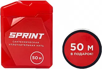 Уплотнительная нить Sprint PCT, бокс + катушка, 50м+50м - изображение товара 1